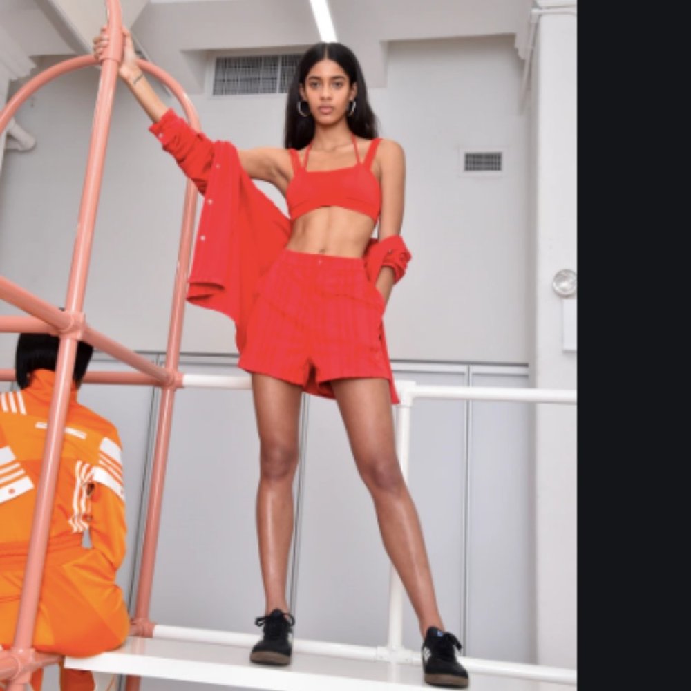 Adidas x Danielle Cathari Long Sleeve Button Down